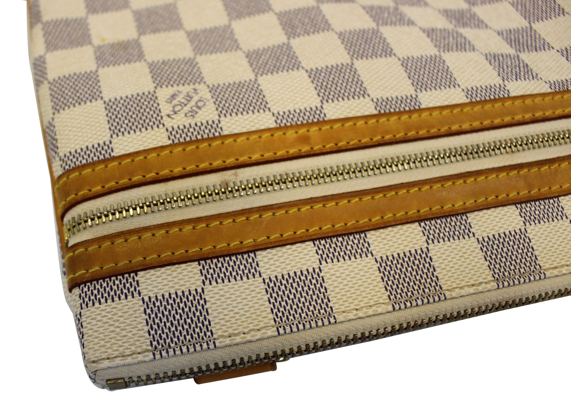 LOUIS VUITTON Damier Azur Pochette Bosphore Crossbody Bag