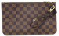 LOUIS VUITTON Damier Ebene Pochette Wristlet Pouch Neverfull MM