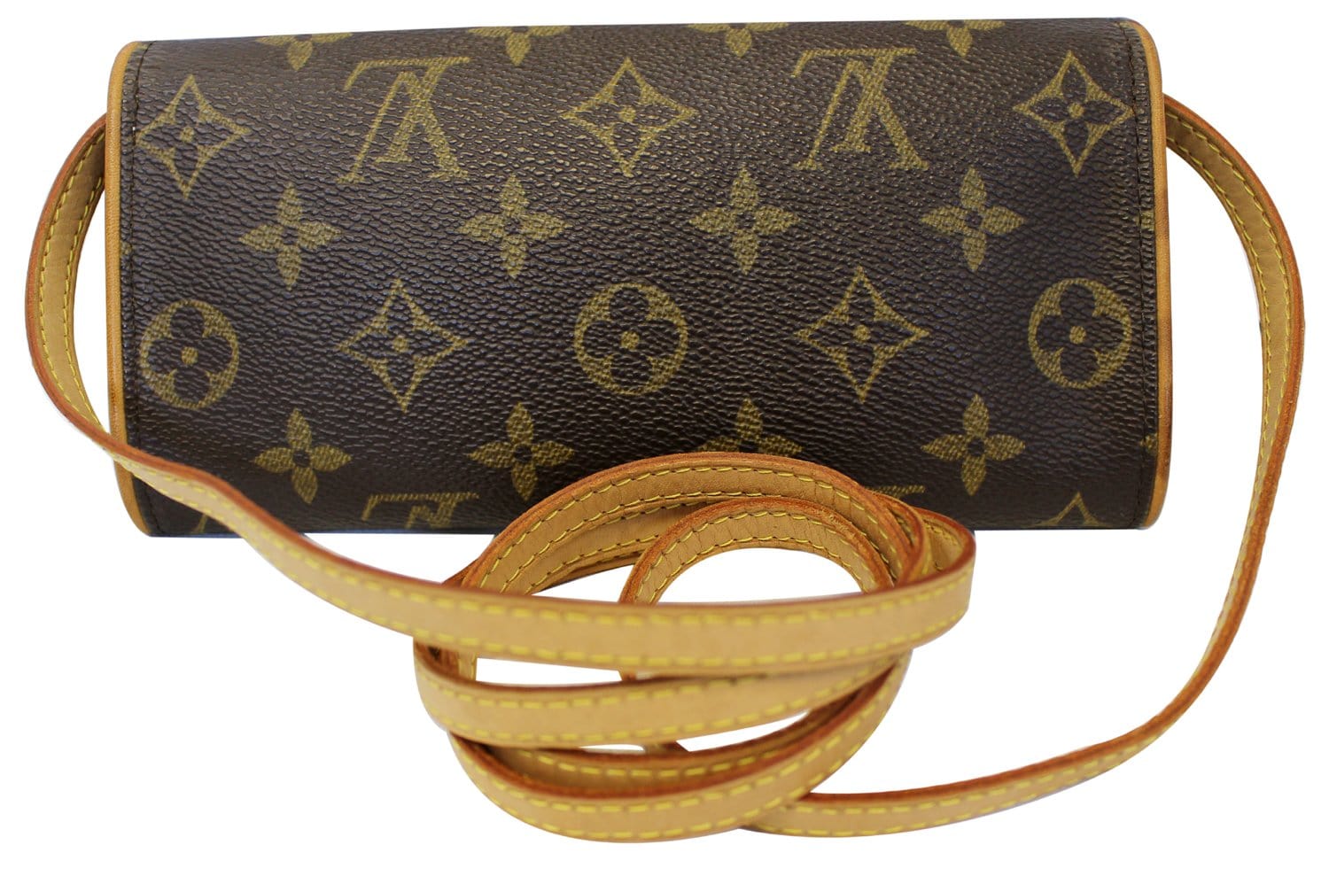 LOUIS VUITTON Monogram Canvas Twin PM Pochette Shoulder Bag