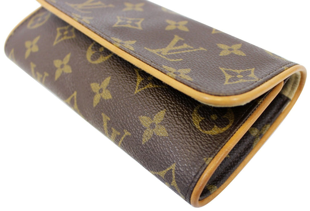 LOUIS VUITTON Monogram Canvas Twin PM Pochette Shoulder Bag