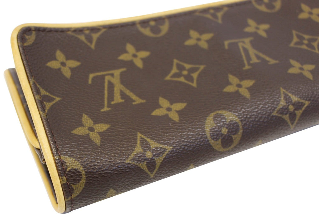 LOUIS VUITTON Monogram Canvas Pochette Twin GM Shoulder Bag