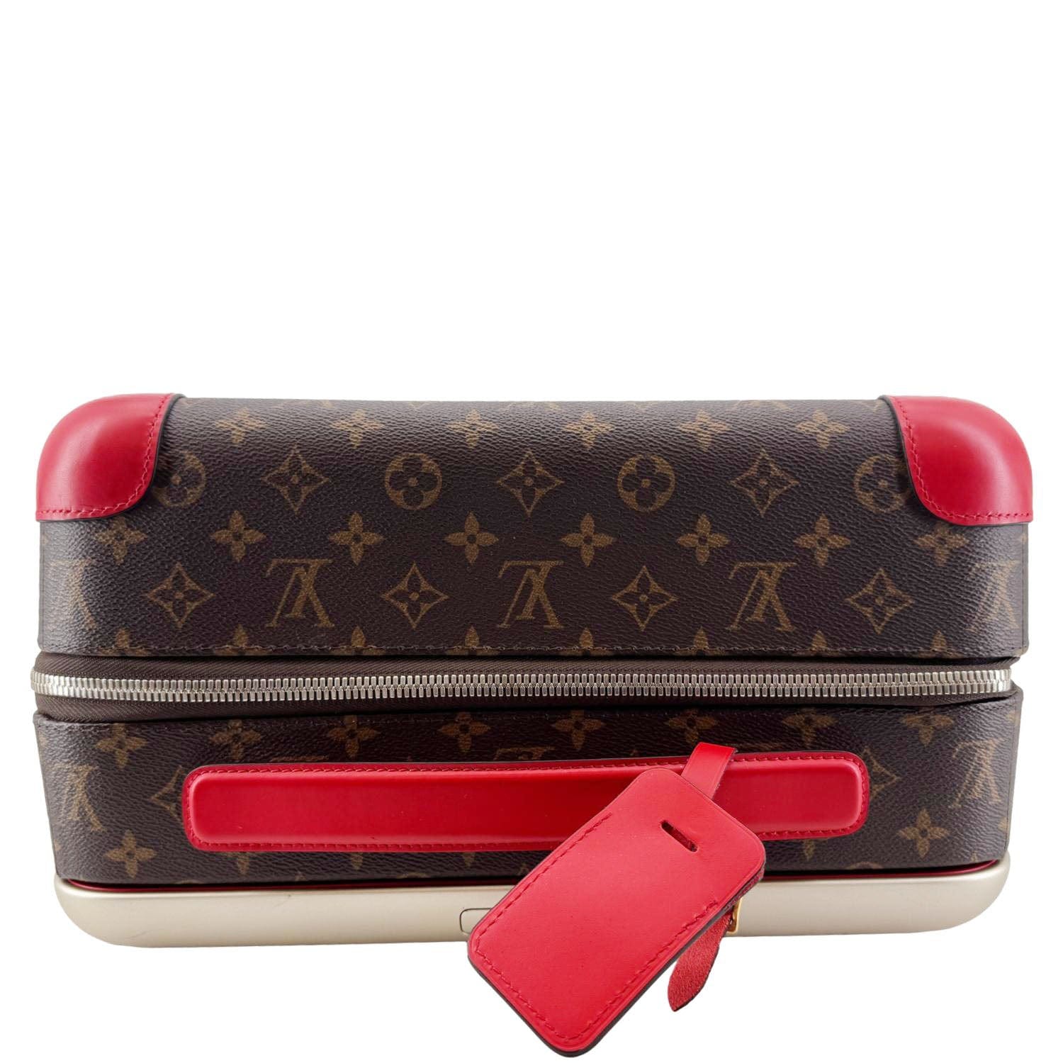LOUIS VUITTON Horizon 55 Monogram Canvas Travel Bag Brown
