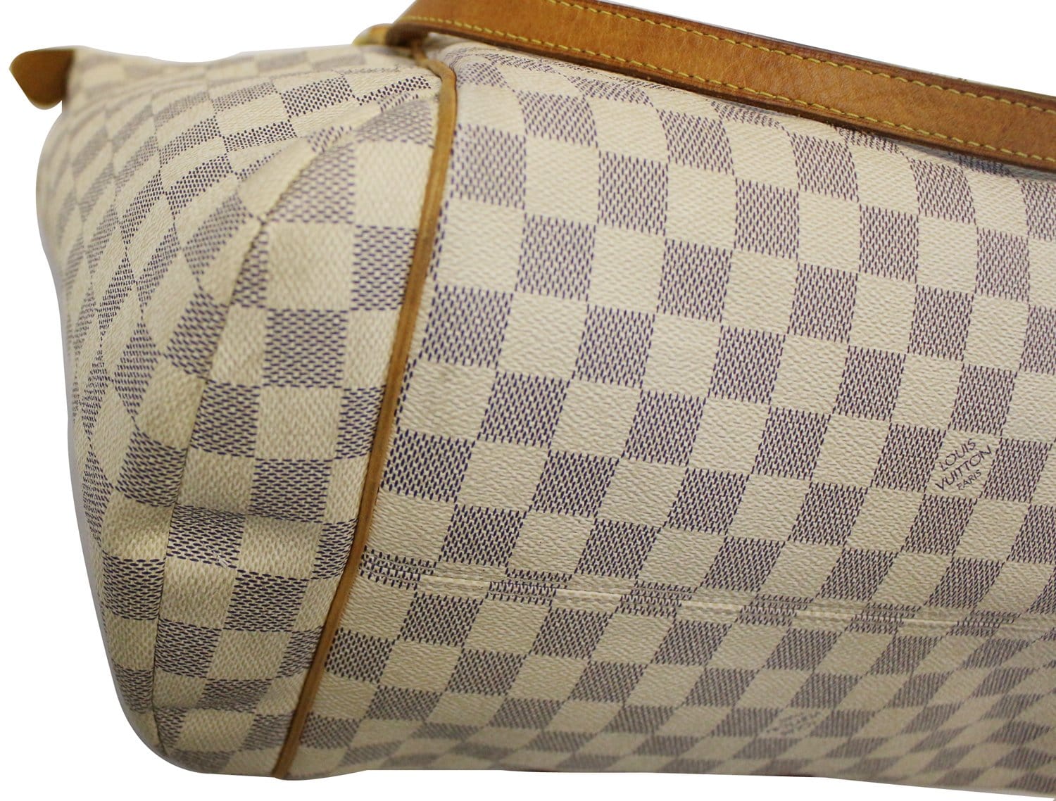 LOUIS VUITTON Damier Azur Totally GM Tote Shoulder Bag