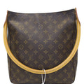 LOUIS VUITTON Monogram Canvas Looping GM Shoulder Bag