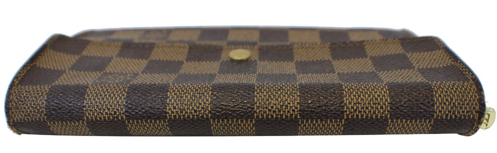 Louis Vuitton Bag Damier Ebene Sarah Canvas Wallet
