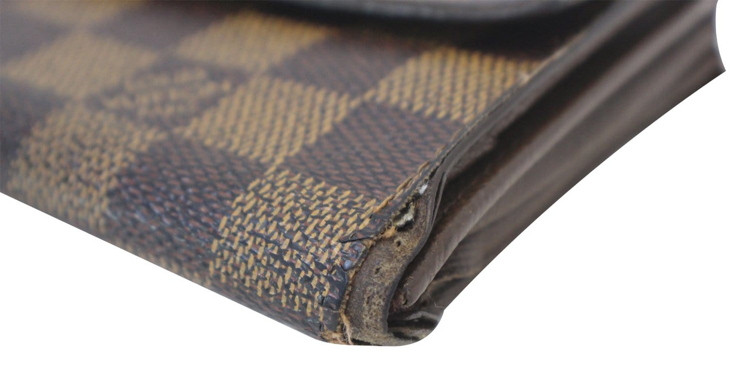 Louis Vuitton Bag Damier Ebene Sarah Canvas Wallet
