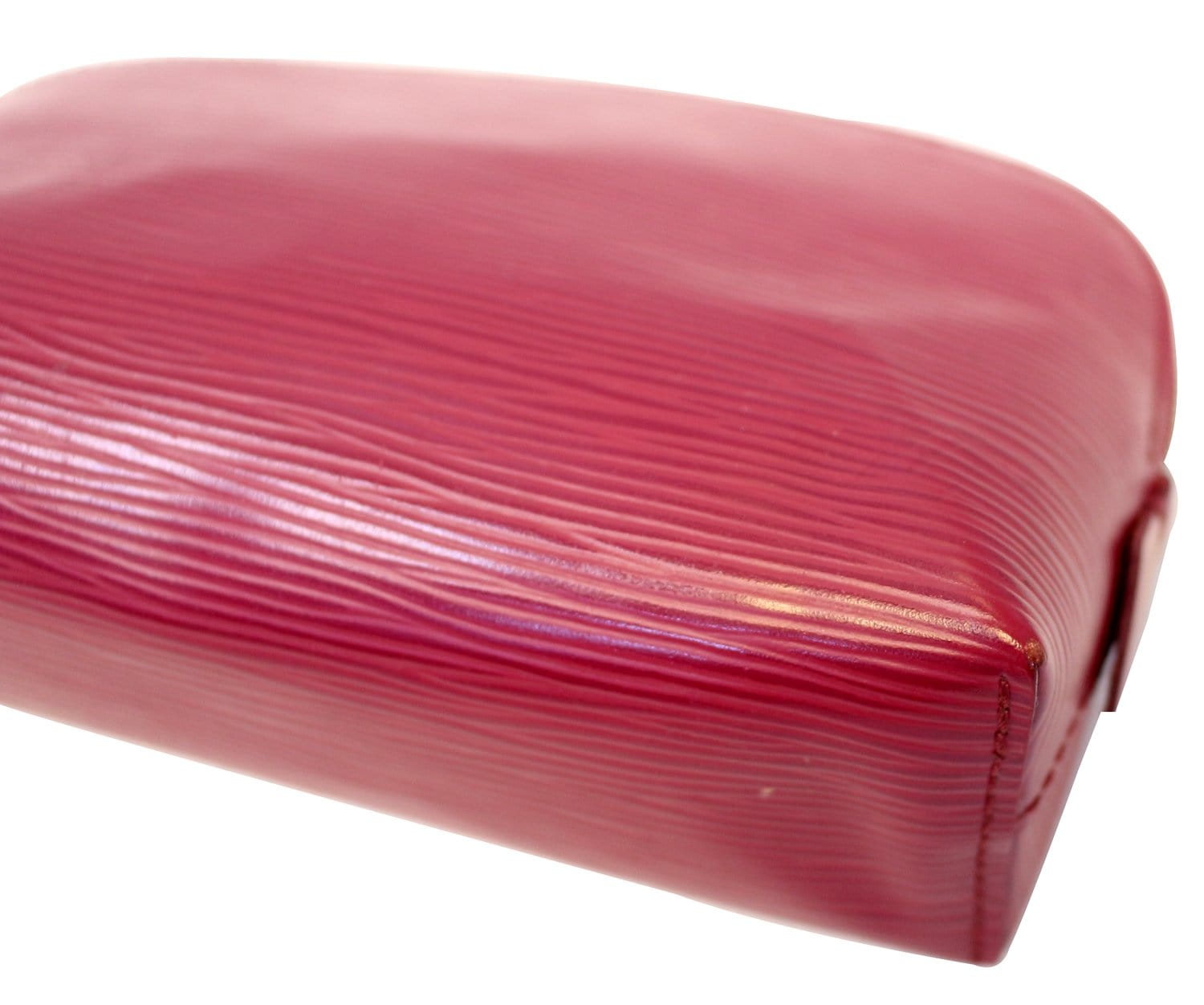 LOUIS VUITTON Epi Pochette Cosmetic Pouch Purple