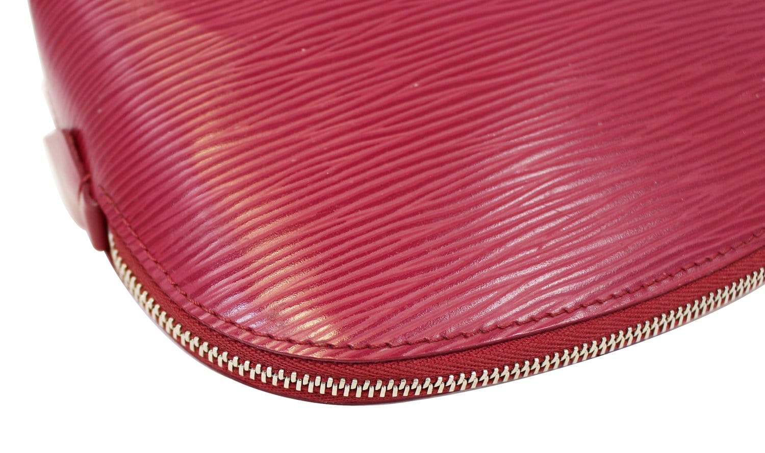 LOUIS VUITTON Epi Pochette Cosmetic Pouch Purple