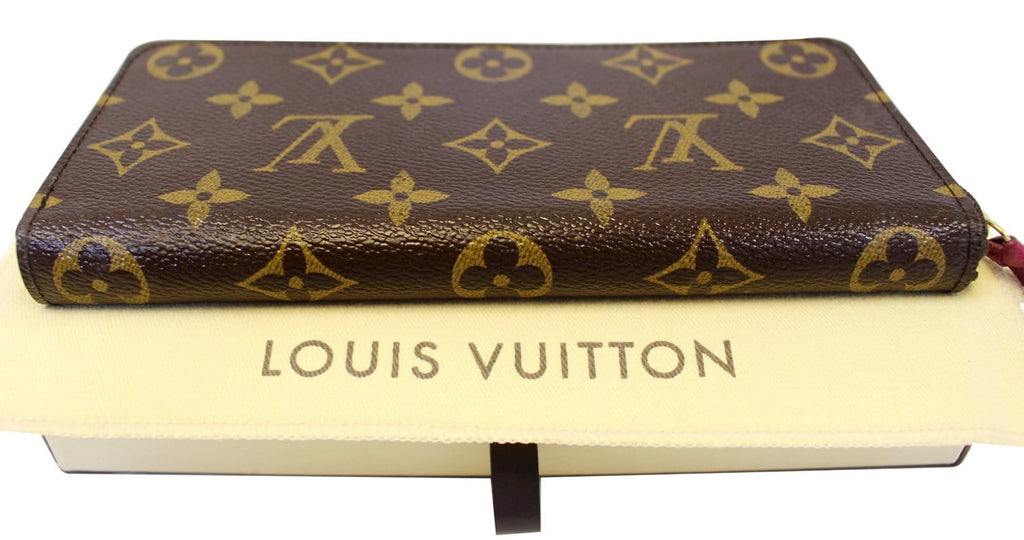 LOUIS VUITTON Monogram Canvas Clemence Wallet
