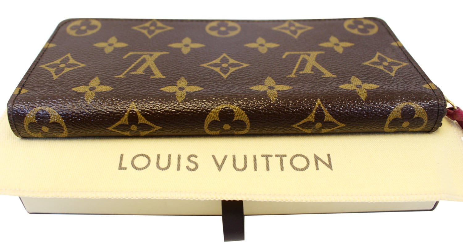 LOUIS VUITTON Monogram Canvas Clemence Wallet