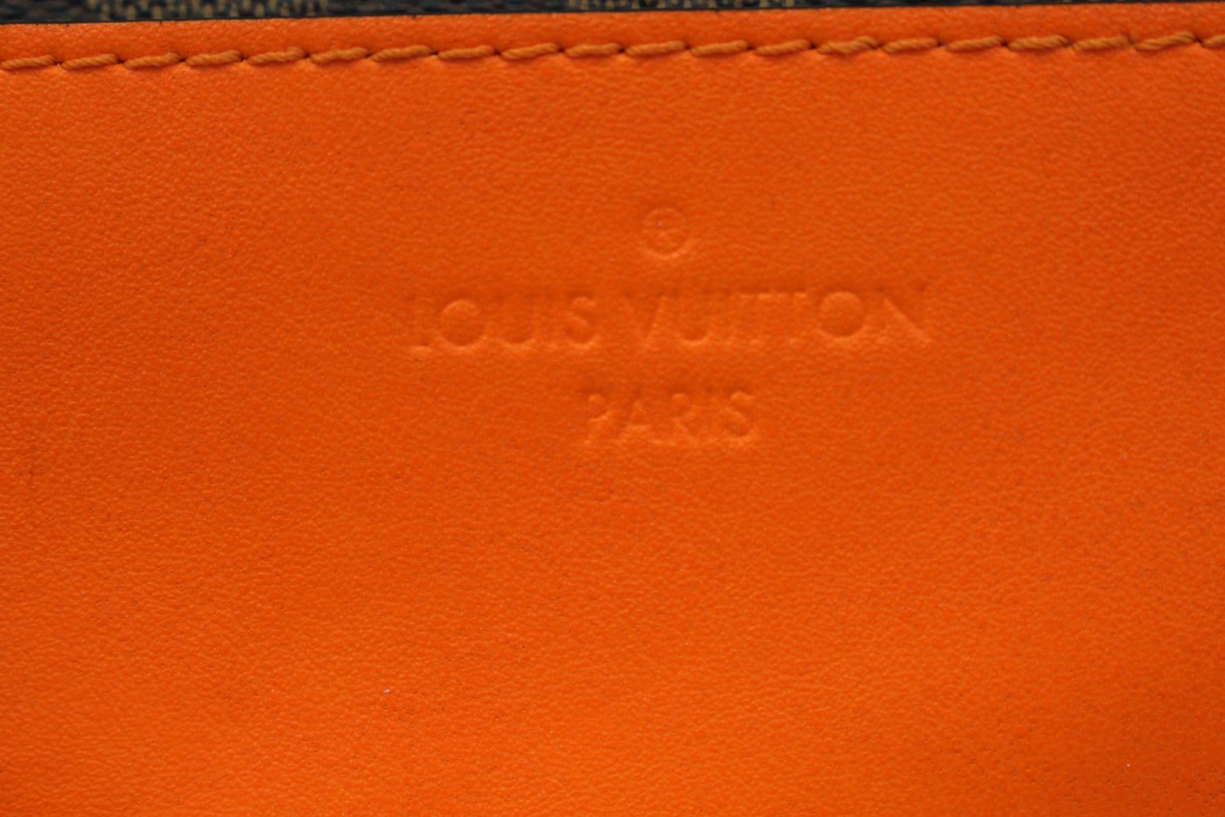 LOUIS VUITTON Damier Ebene Travel Long Strap Shoulder Bag