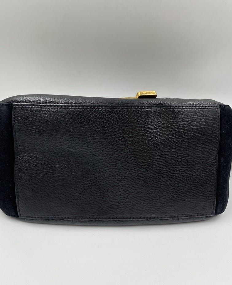 CÃ©line leather and suede crossbody