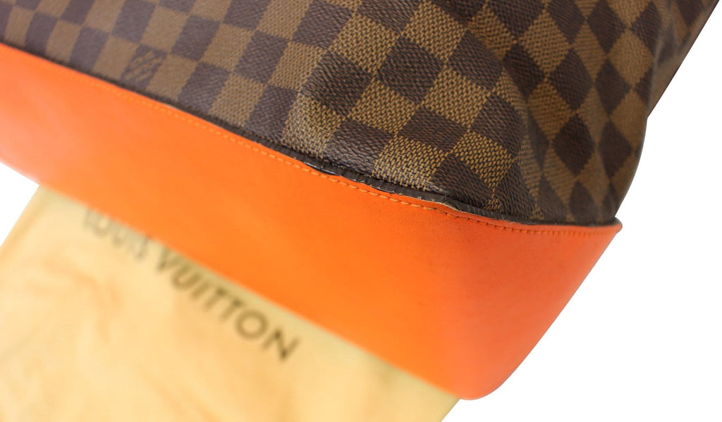 LOUIS VUITTON Damier Ebene Travel Long Strap Shoulder Bag