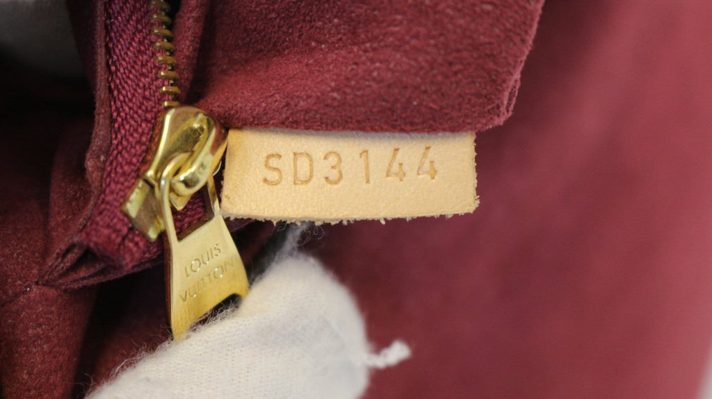 LOUIS VUITTON Monogram Canvas Pallas Chain Crossbody Bag