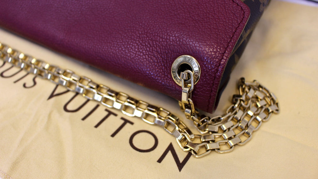 LOUIS VUITTON Monogram Canvas Pallas Chain Crossbody Bag