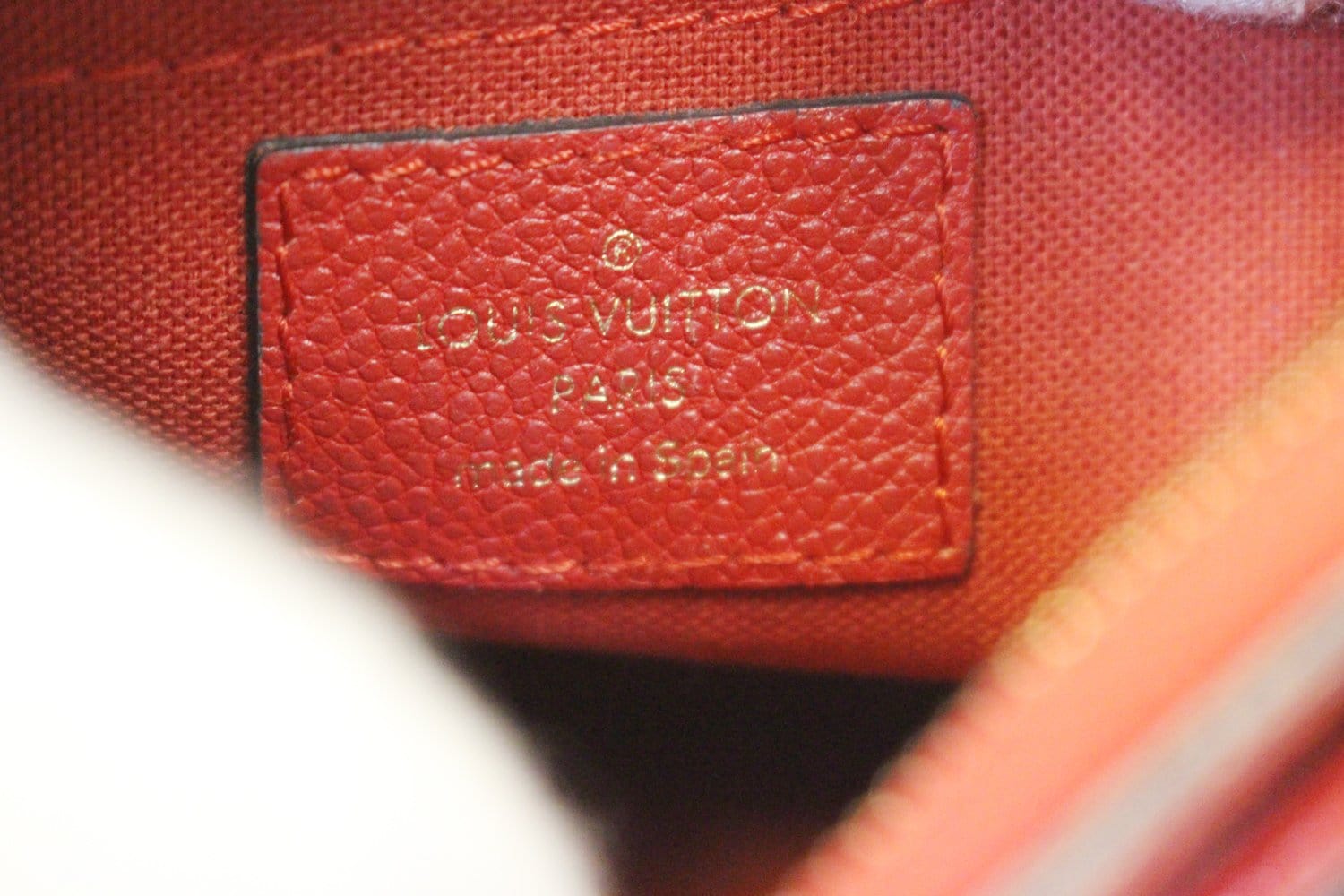 LOUIS VUITTON Monogram Canvas Pallas Clutch Crossbody Bag
