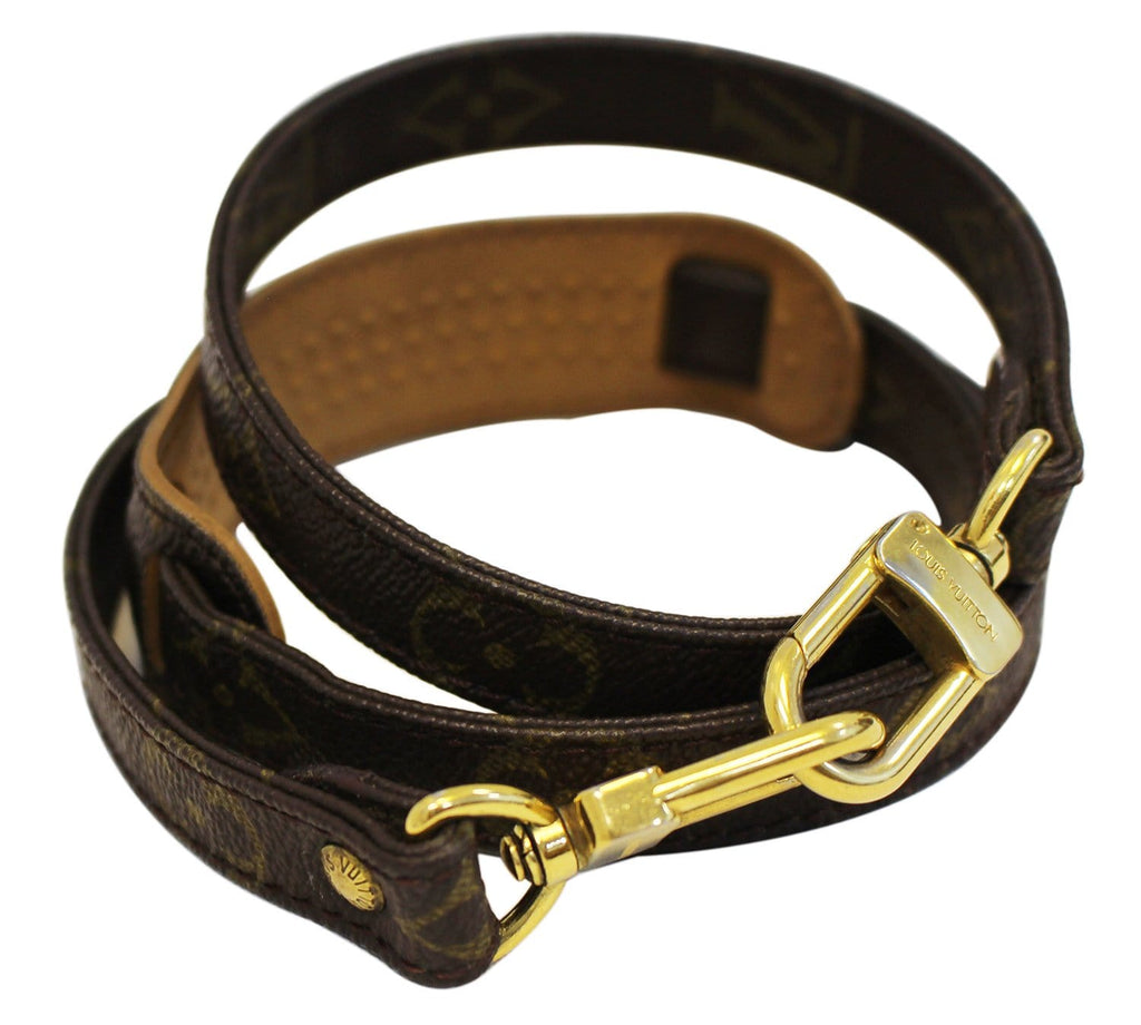 LOUIS VUITTON Monogram Brown Shoulder Strap For Metis and Similar - Sale