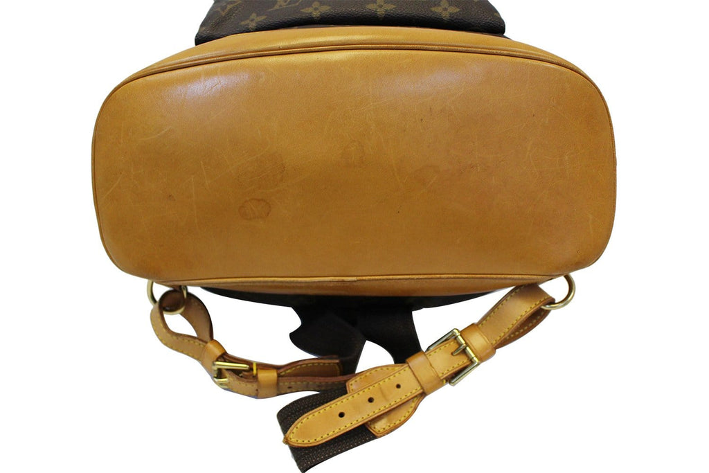 LOUIS VUITTON Monogram Canvas Brown Montsouris GM Backpack Bag