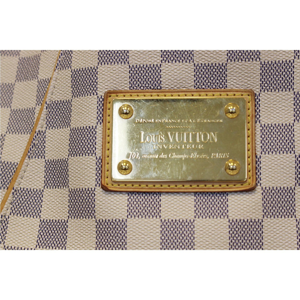 LOUIS VUITTON Galliera PM Damier Azur Shoulder Bag