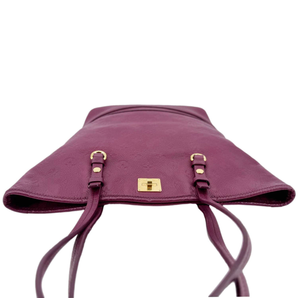 LOUIS VUITTON Citadine PM Empreinte Leather Shoulder Bag Aube