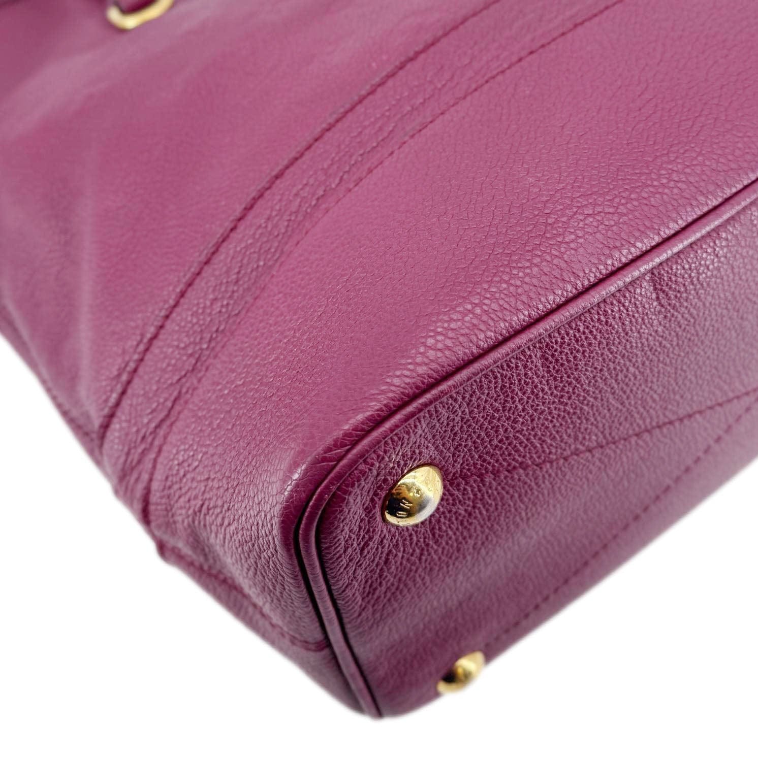 LOUIS VUITTON Citadine PM Empreinte Leather Shoulder Bag Aube