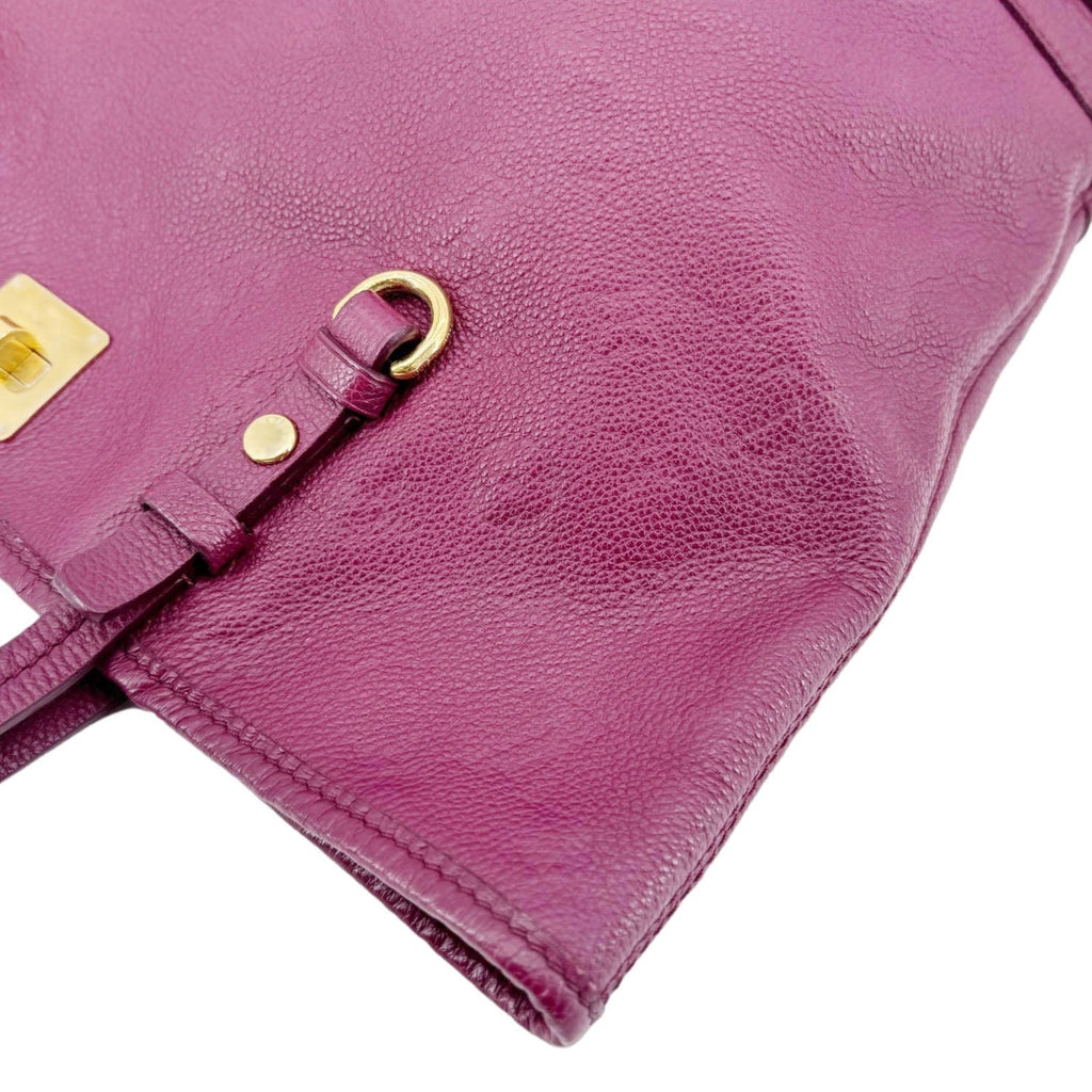 LOUIS VUITTON Citadine PM Empreinte Leather Shoulder Bag Aube