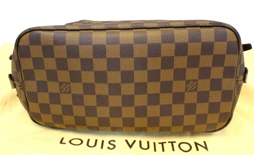 LOUIS VUITTON Damier Ebene Cabas Rivington Shoulder Bag