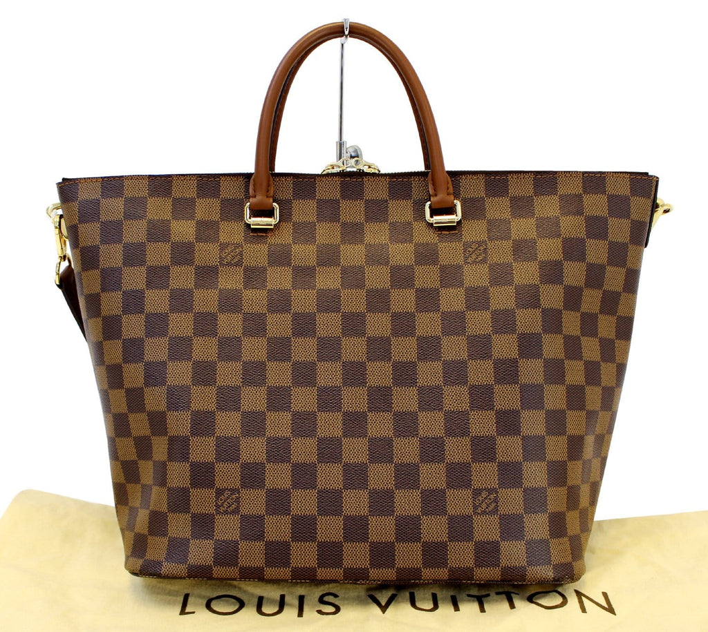 LOUIS VUITTON Belmont Damier Ebene Shoulder Handbag