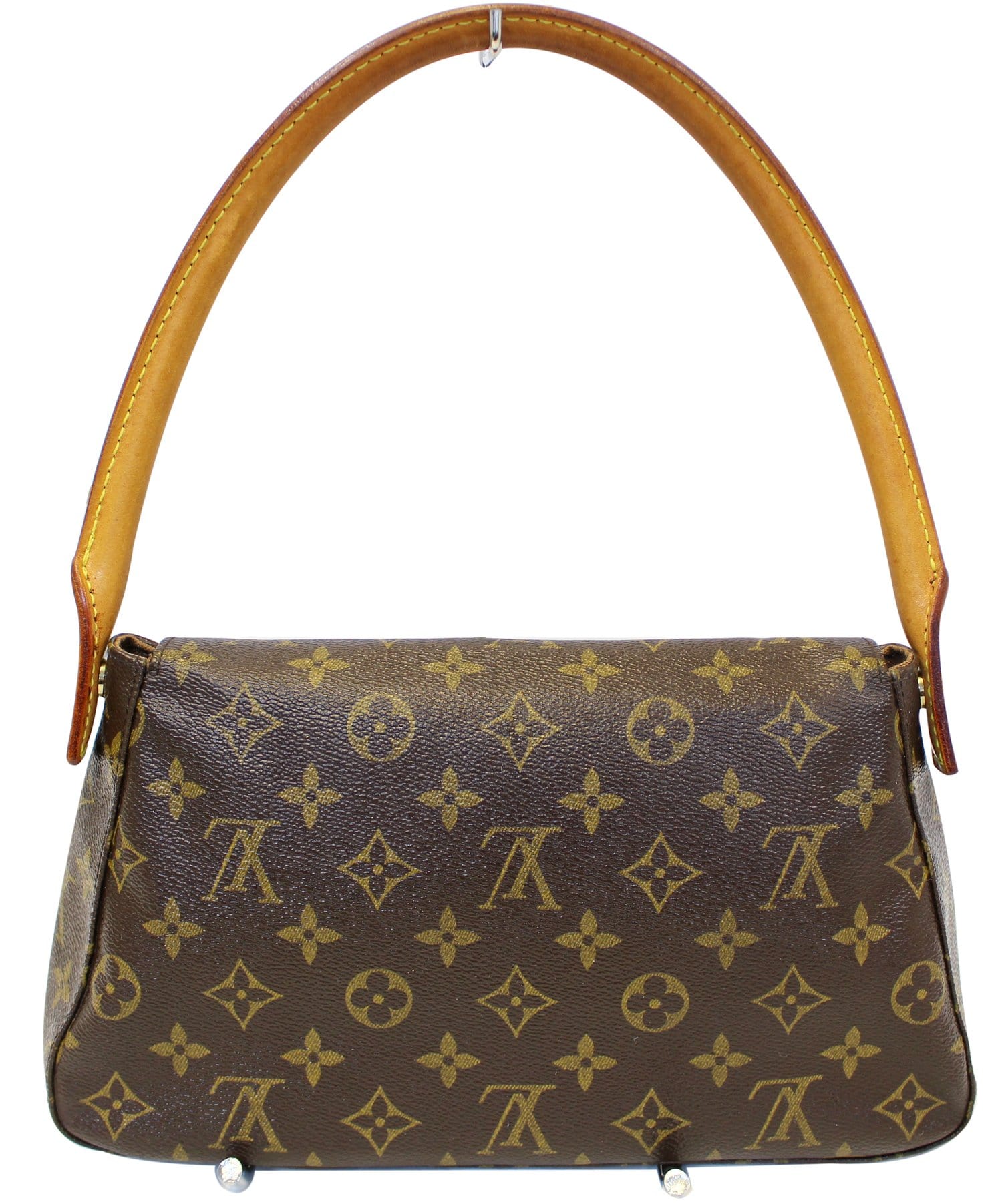 LOUIS VUITTON Monogram Canvas Mini Looping Shoulder Handbag