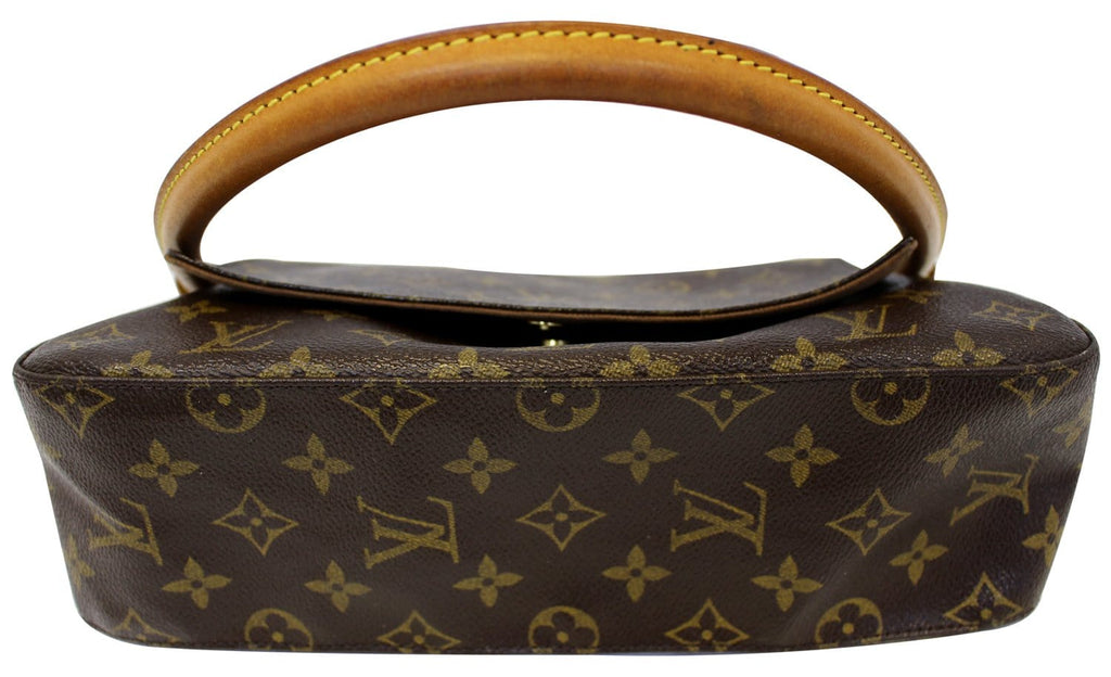 LOUIS VUITTON Monogram Canvas Mini Looping Shoulder Handbag