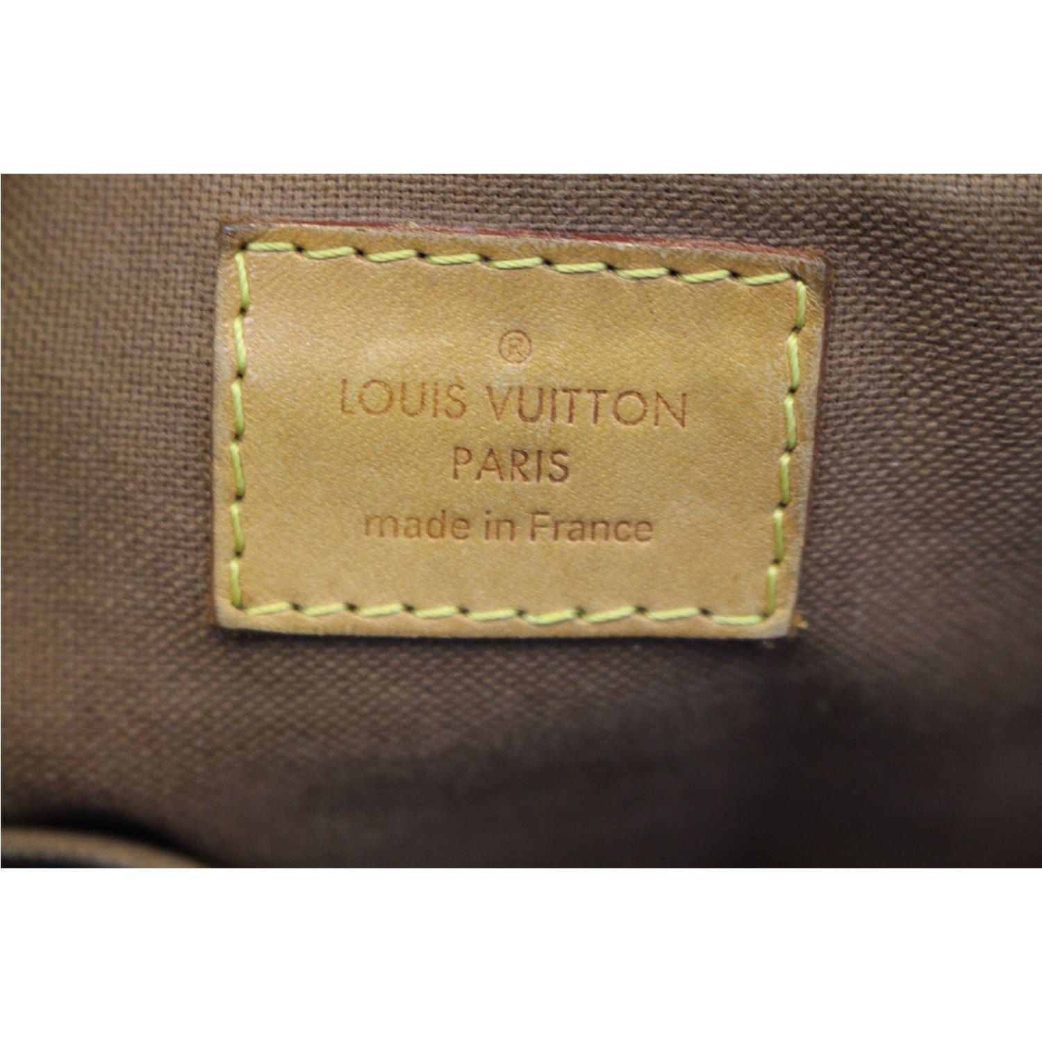 LOUIS VUITTON Monogram Canvas Palermo PM Brown Shoulder Bag