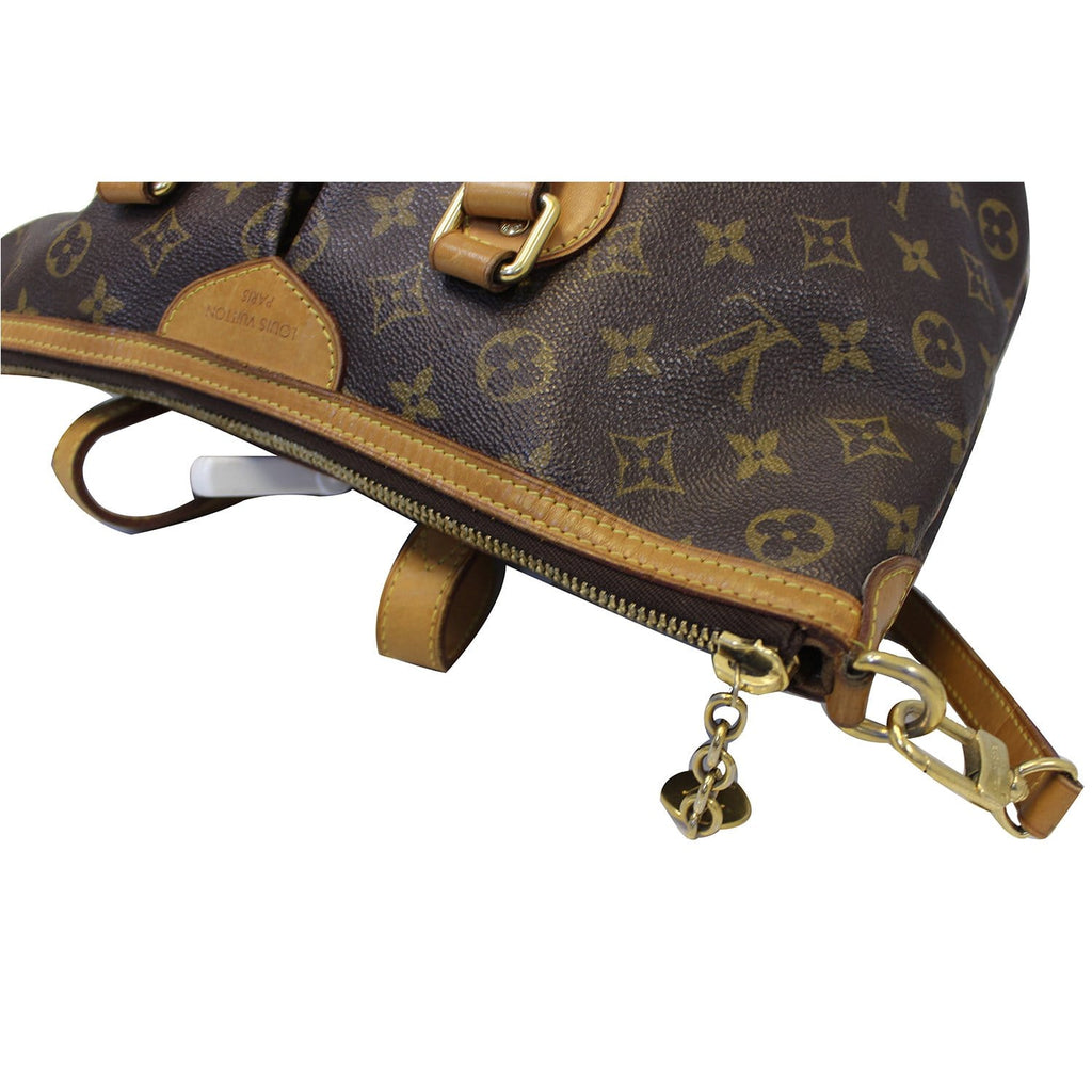 LOUIS VUITTON Monogram Canvas Palermo PM Brown Shoulder Bag