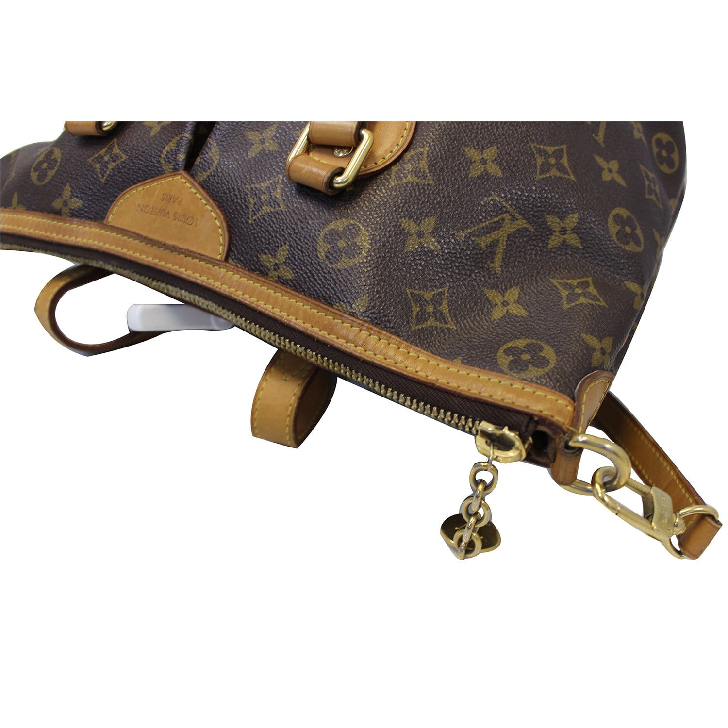 LOUIS VUITTON Monogram Canvas Palermo PM Brown Shoulder Bag