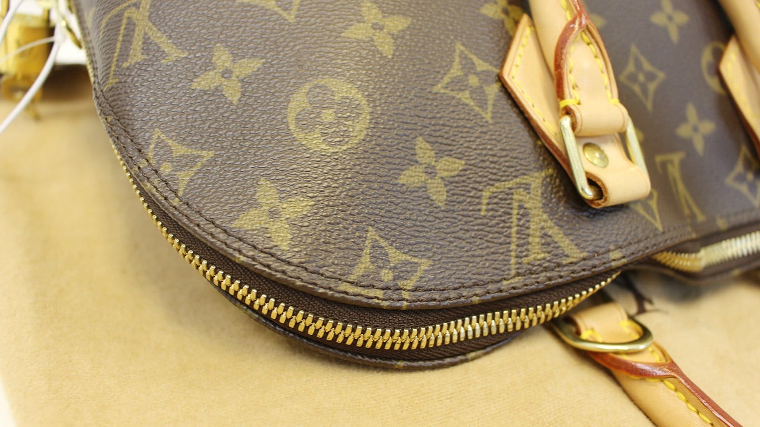 LOUIS VUITTON Monogram Canvas Alma Brown Handbag - 30% Off
