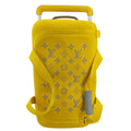 LOUIS VUITTON Horizon Soft 55 Monogram knit Duffle Bag Yellow