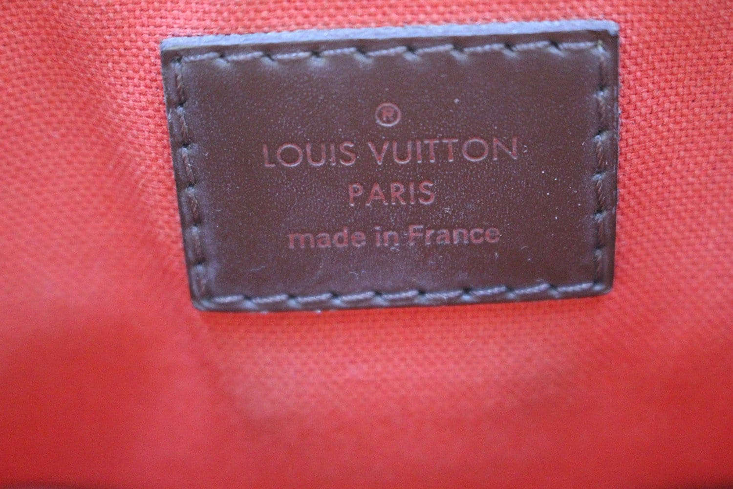 LOUIS VUITTON Damier Ebene Siena MM Shoulder Handbag