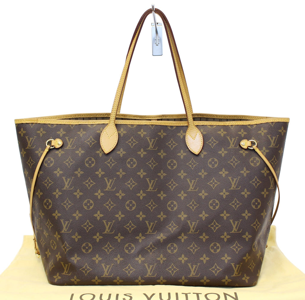 LOUIS VUITTON Monogram Canvas Neverfull GM Shoulder Bag