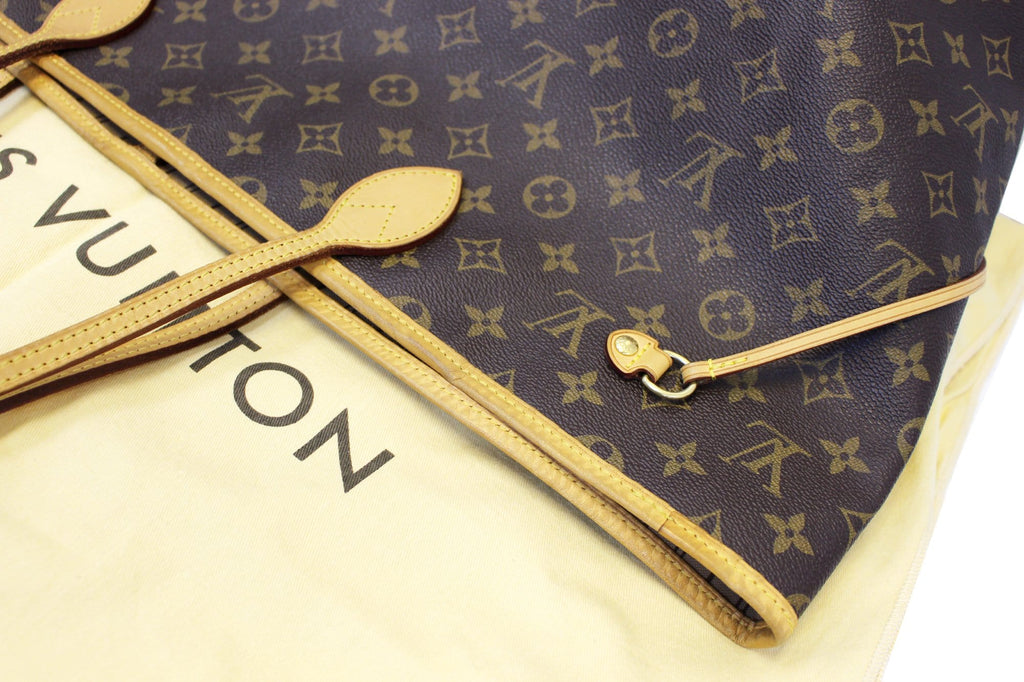 LOUIS VUITTON Monogram Canvas Neverfull GM Shoulder Bag