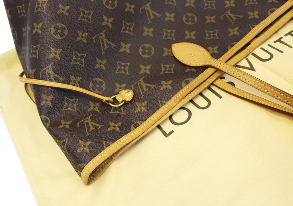 LOUIS VUITTON Monogram Canvas Neverfull GM Shoulder Bag