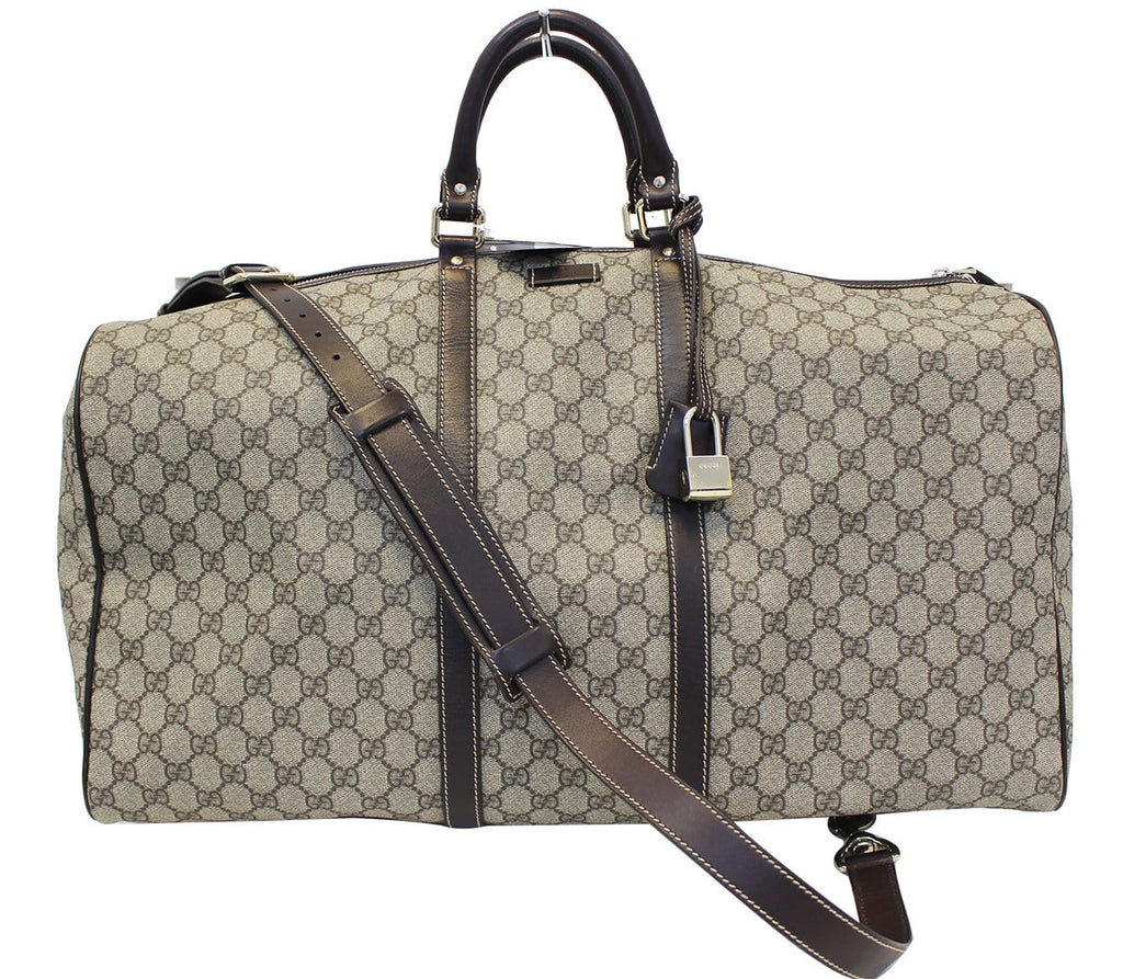 GUCCI Gucci Plus Large carry-on Duffle Shoulder Bag 206500