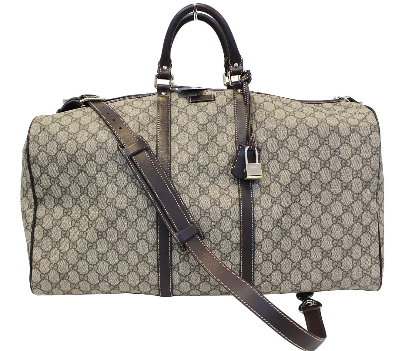 GUCCI Gucci Plus Large carry-on Duffle Shoulder Bag 206500