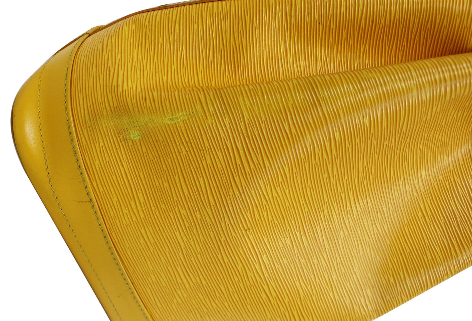 LOUIS VUITTON Yellow Epi Leather Large Noe Shoulder Bag