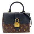 LOUIS VUITTON Locky BB Monogram Canvas Shoulder Bag Brown