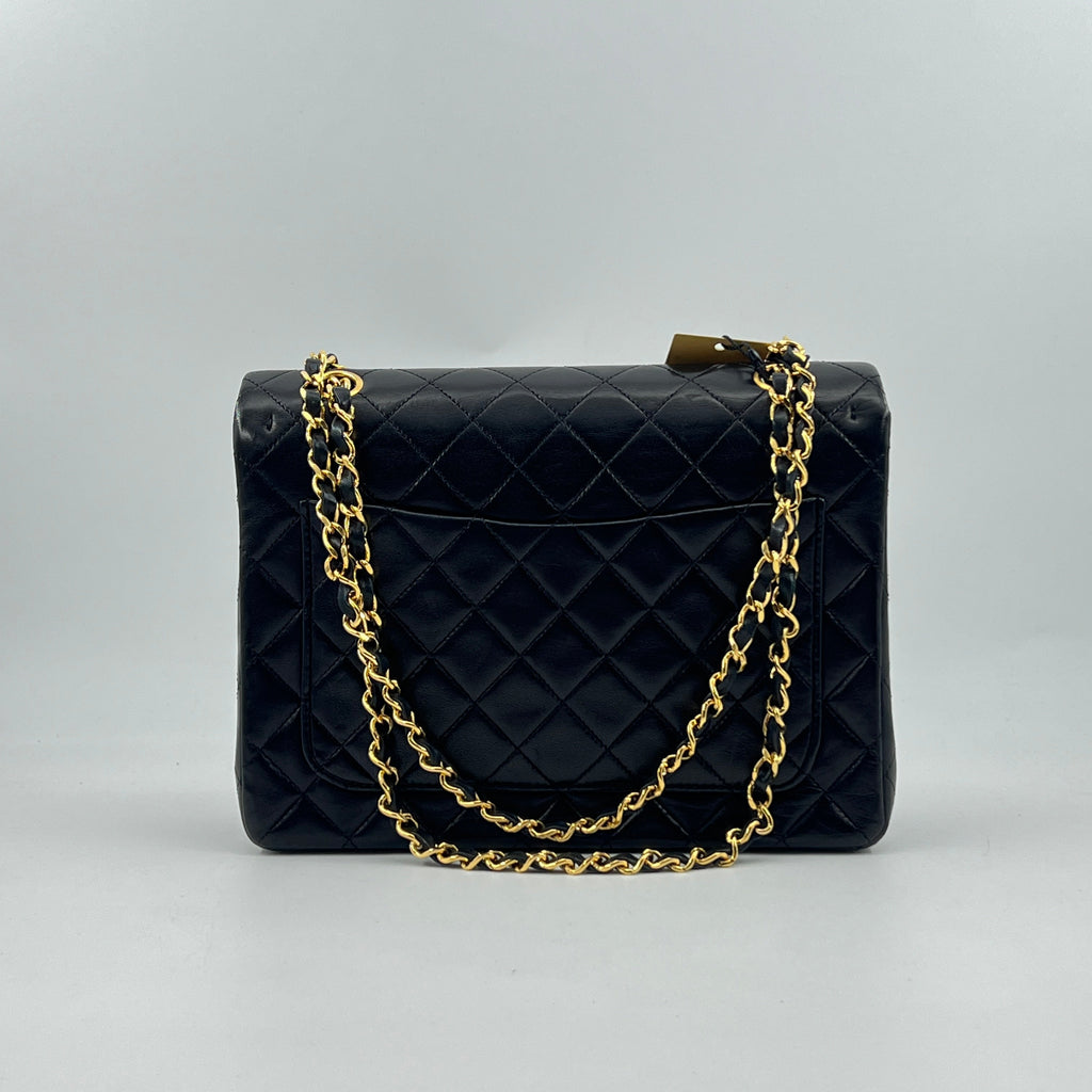 Chanel Classic Flap Large Size Lambskin Year 1991 Dust Bag Sticker