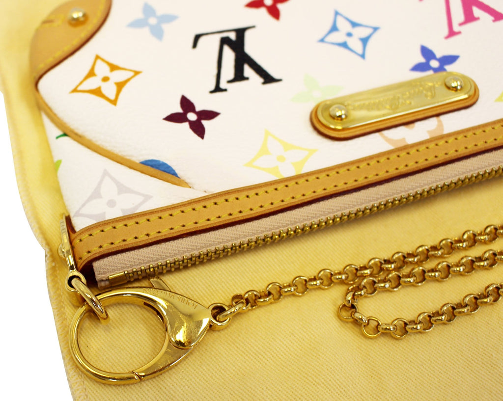 LOUIS VUITTON Monogram Multicolor Pochette Milla MM Pouch