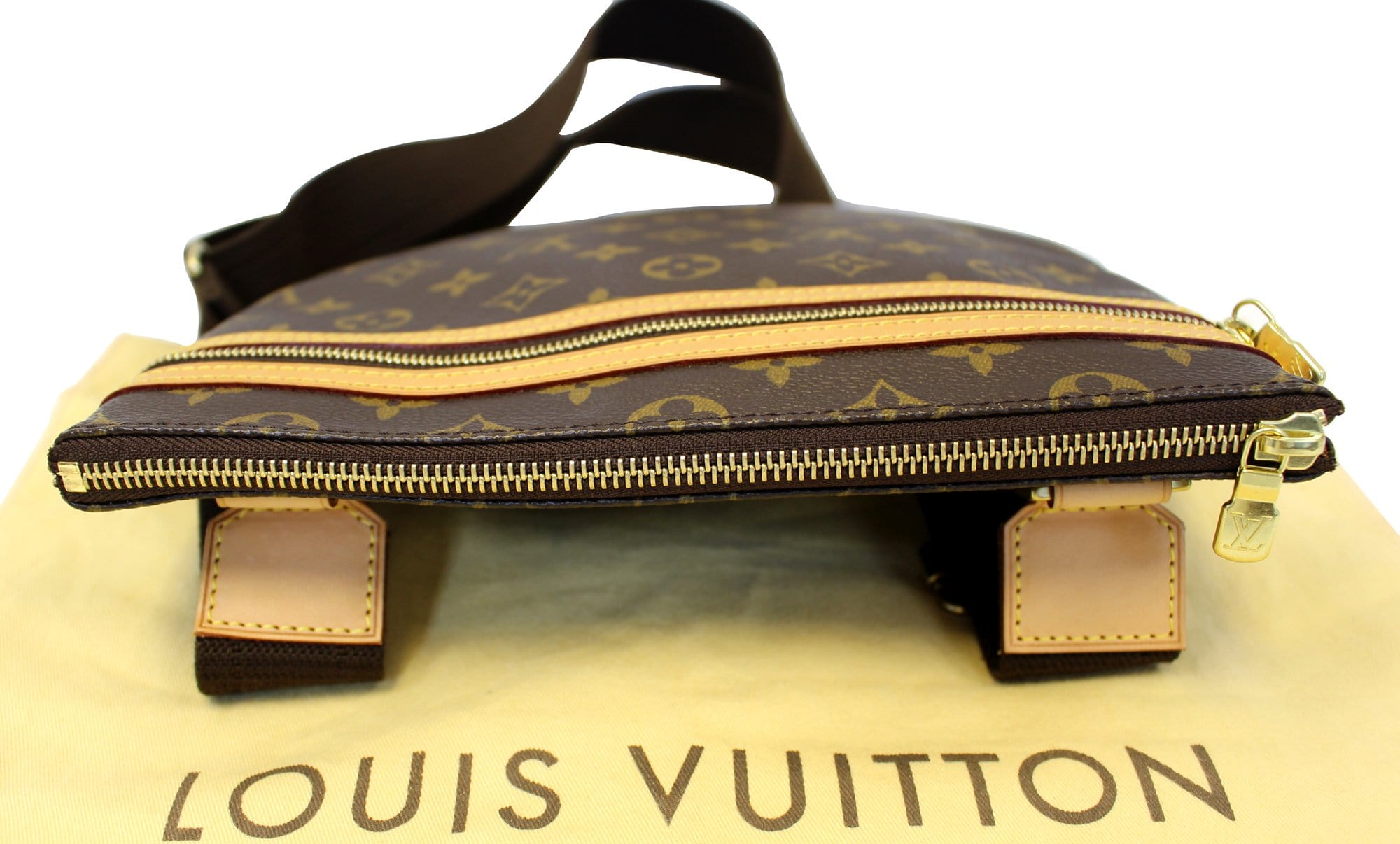 LOUIS VUITTON Monogram Canvas Pochette Bosphore Crossbody Bag