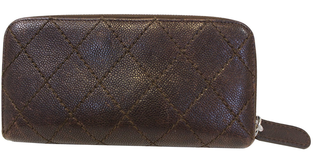Chanel Wallet - Chanel Dark Brown  Wallet