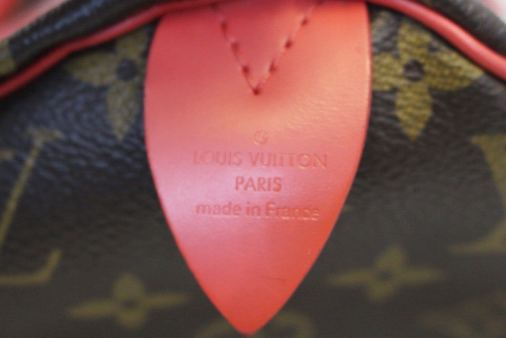 LOUIS VUITTON Totem Monogram Canvas Speedy 30 Satchel Bag