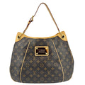 LOUIS VUITTON Galliera PM Monogram Canvas Shoulder Bag Brown