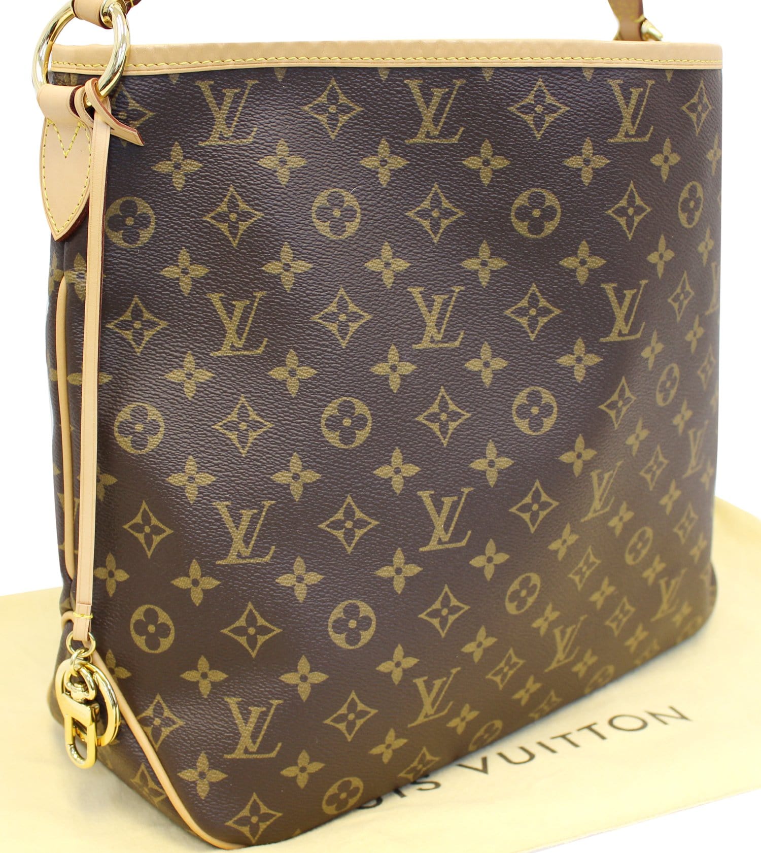 LOUIS VUITTON Monogram Canvas Delightful MM NM Tote Shoulder Bag